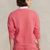 Rose Women’s Ralph Lauren Fleece Crewneck Pullover Sweatshirts Rose Women’s Ralph Lauren Fleece Crewneck Pullover Sweatshirts