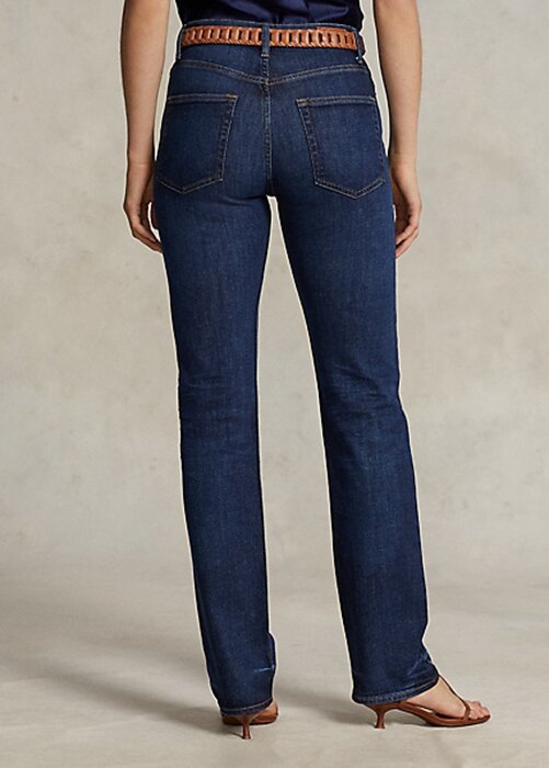Royal Women’s Ralph Lauren High-Rise Straight Fit Jeans Royal Women’s Ralph Lauren High-Rise Straight Fit Jeans