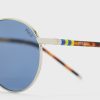 Silver Men’s Ralph Lauren 0PH3133 Round Sunglasses Silver Men’s Ralph Lauren 0PH3133 Round Sunglasses