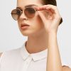 Silver Women’s Ralph Lauren 0Ra4135 Aviator Sunglasses Silver Women’s Ralph Lauren 0Ra4135 Aviator Sunglasses