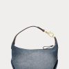 Sunset Indigo Wash/Lauren Women’s Ralph Lauren Washed Denim Small Kassie Shoulder Bags Sunset Indigo Wash/Lauren Women’s Ralph Lauren Washed Denim Small Kassie Shoulder Bags