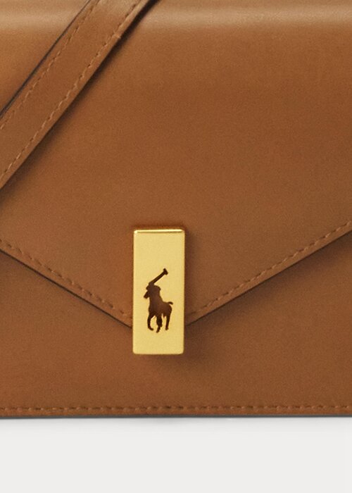 Tan Women’s Ralph Lauren Polo ID Leather Chain Wallets Tan Women’s Ralph Lauren Polo ID Leather Chain Wallets