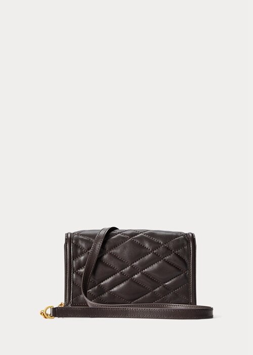 Tobacco Women’s Ralph Lauren Polo ID Quilted Chain Wallets Tobacco Women’s Ralph Lauren Polo ID Quilted Chain Wallets