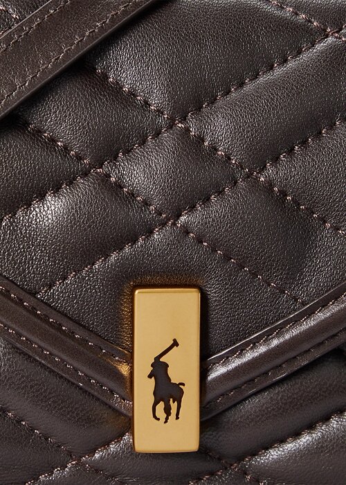 Tobacco Women’s Ralph Lauren Polo ID Quilted Chain Wallets Tobacco Women’s Ralph Lauren Polo ID Quilted Chain Wallets