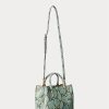 Turquoise Women’s Ralph Lauren Faux-Snakeskin Medium Marcy Satchel Bags Turquoise Women’s Ralph Lauren Faux-Snakeskin Medium Marcy Satchel Bags