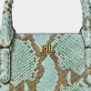 Turquoise Women’s Ralph Lauren Faux-Snakeskin Medium Marcy Satchel Bags Turquoise Women’s Ralph Lauren Faux-Snakeskin Medium Marcy Satchel Bags