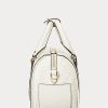 Vanilla/Buff Women’s Ralph Lauren Debossed Leather Small Kaden Satchel Bags Vanilla/Buff Women’s Ralph Lauren Debossed Leather Small Kaden Satchel Bags