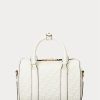 Vanilla/Buff Women’s Ralph Lauren Debossed Leather Small Kaden Satchel Bags Vanilla/Buff Women’s Ralph Lauren Debossed Leather Small Kaden Satchel Bags