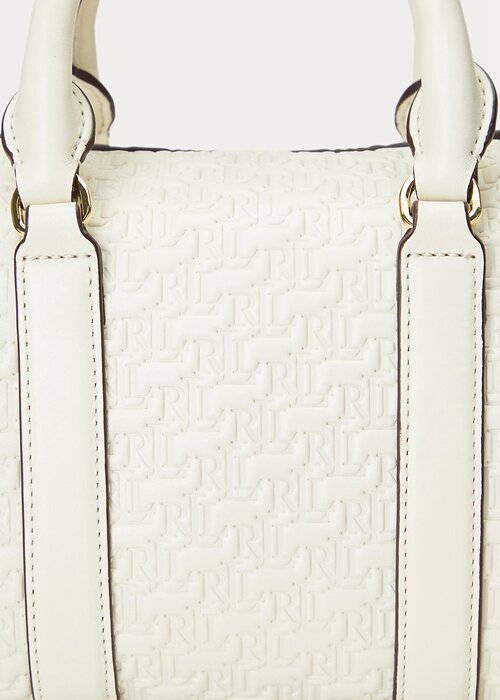 Vanilla/Buff Women’s Ralph Lauren Debossed Leather Small Kaden Satchel Bags Vanilla/Buff Women’s Ralph Lauren Debossed Leather Small Kaden Satchel Bags