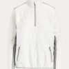 White / Grey Women’s Ralph Lauren Hybrid Quarter-Zip Sweatshirts White / Grey Women’s Ralph Lauren Hybrid Quarter-Zip Sweatshirts