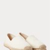 White Men’s Ralph Lauren Canvas Espadrille White Men’s Ralph Lauren Canvas Espadrille