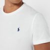White Men’s Ralph Lauren Chest Logo Crew Neck T Shirts White Men’s Ralph Lauren Chest Logo Crew Neck T Shirts