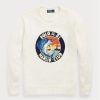 White Men’s Ralph Lauren Cotton-linen Graphic Jumper Sweaters White Men’s Ralph Lauren Cotton-linen Graphic Jumper Sweaters