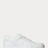 White Men’s Ralph Lauren Court Sneakers White Men’s Ralph Lauren Court Sneakers