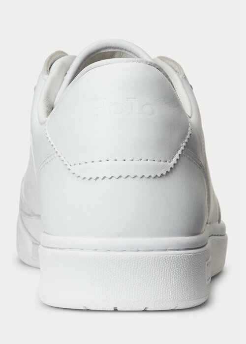 White Men’s Ralph Lauren Court Sneakers White Men’s Ralph Lauren Court Sneakers