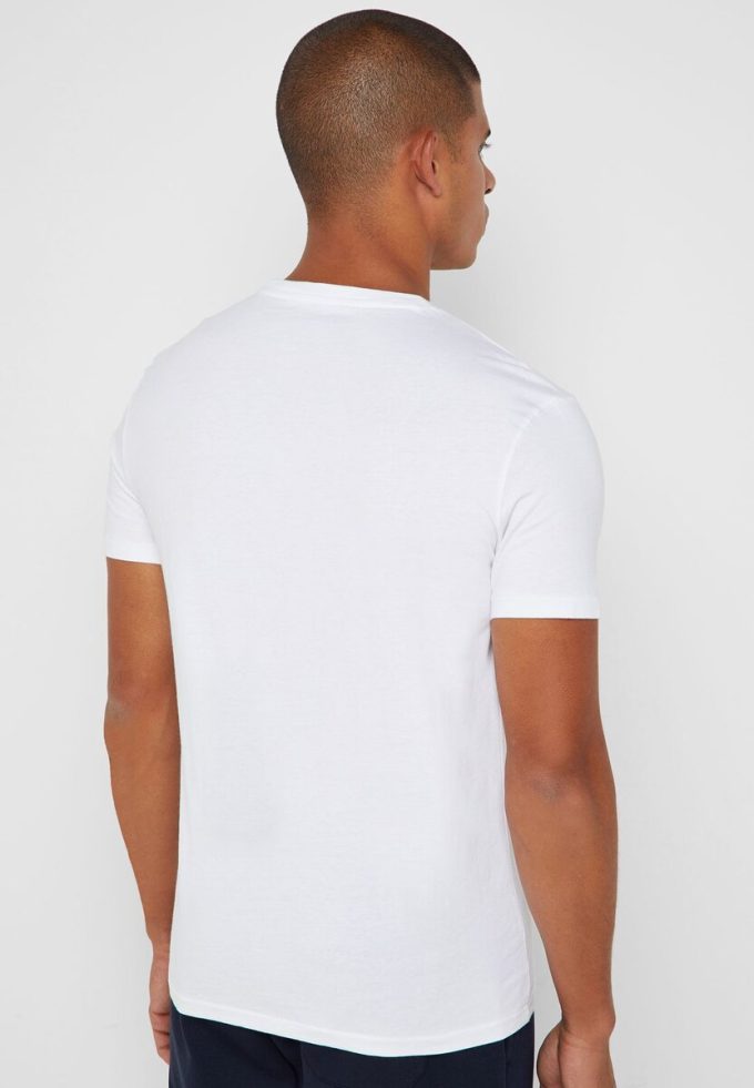 White Men’s Ralph Lauren Custom Slim Fit Cotton T Shirts White Men’s Ralph Lauren Custom Slim Fit Cotton T Shirts