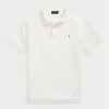 White Men’s Ralph Lauren Custom Slim Fit Mesh Polo Shirts White Men’s Ralph Lauren Custom Slim Fit Mesh Polo Shirts