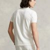 White Men’s Ralph Lauren Custom Slim Fit Mesh Polo Shirts White Men’s Ralph Lauren Custom Slim Fit Mesh Polo Shirts
