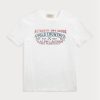 White Men’s Ralph Lauren Custom Slim Fit Polo Country T Shirts White Men’s Ralph Lauren Custom Slim Fit Polo Country T Shirts