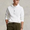 White Men’s Ralph Lauren Double-knit Hoodie White Men’s Ralph Lauren Double-knit Hoodie