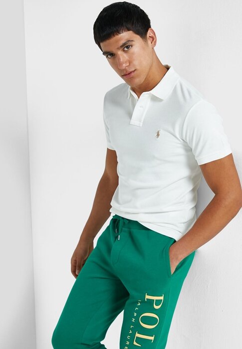 White Men’s Ralph Lauren Essential Polo Shirts White Men’s Ralph Lauren Essential Polo Shirts
