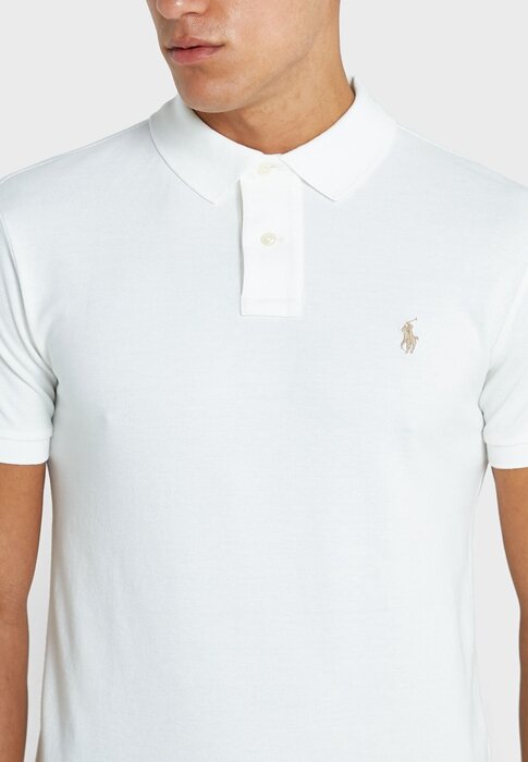 White Men’s Ralph Lauren Essential Polo Shirts White Men’s Ralph Lauren Essential Polo Shirts