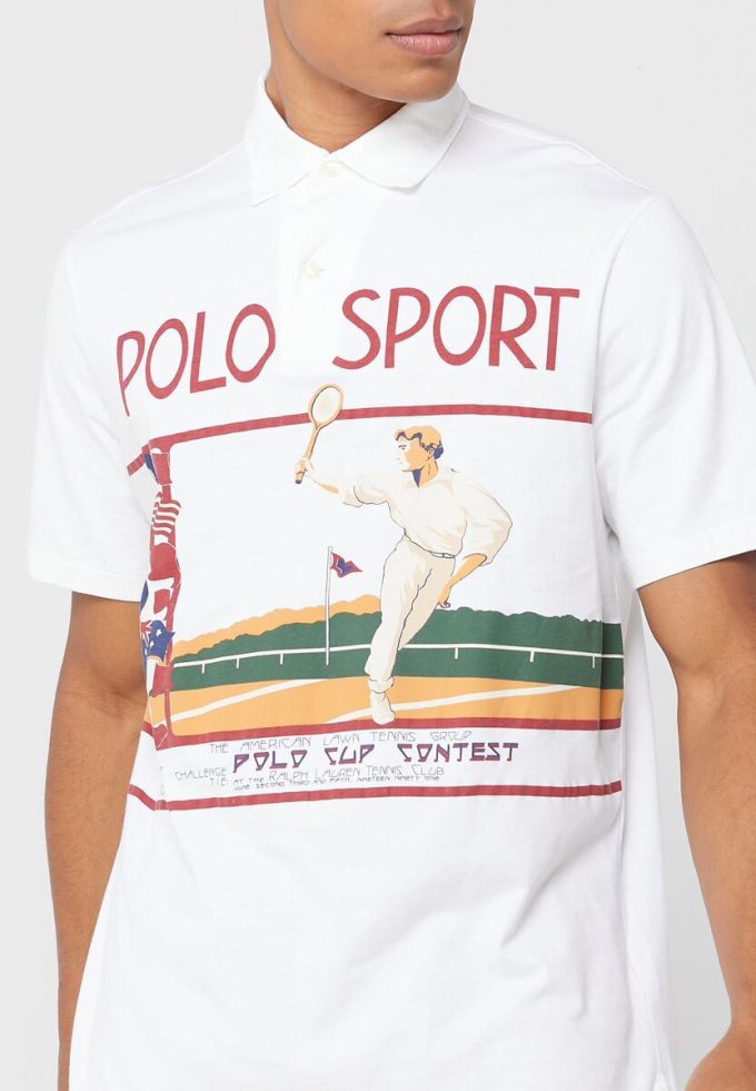 White Men’s Ralph Lauren Graphic Polo Shirts White Men’s Ralph Lauren Graphic Polo Shirts