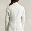 White Men’s Ralph Lauren Polo Soft Linen Suit Blazers White Men’s Ralph Lauren Polo Soft Linen Suit Blazers
