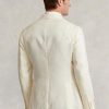 White Men’s Ralph Lauren Polo Soft Linen Suit Blazers White Men’s Ralph Lauren Polo Soft Linen Suit Blazers