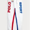 White Men’s Ralph Lauren Polo Sport Colour-blocked Fleece Pants White Men’s Ralph Lauren Polo Sport Colour-blocked Fleece Pants