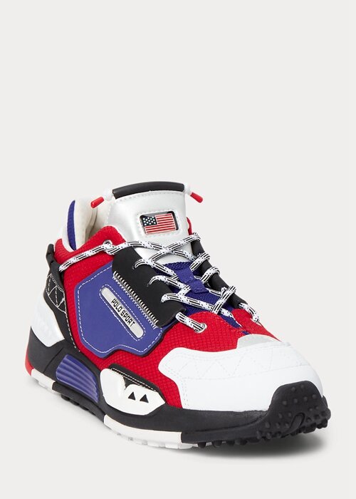 White Men’s Ralph Lauren PS200 Sneakers White Men’s Ralph Lauren PS200 Sneakers