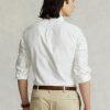 White Men’s Ralph Lauren Slim Fit Oxford Shirts White Men’s Ralph Lauren Slim Fit Oxford Shirts