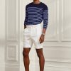 White Men’s Ralph Lauren Tailored Stretch Chino Shorts White Men’s Ralph Lauren Tailored Stretch Chino Shorts