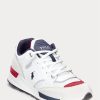 White Men’s Ralph Lauren Trackster 200 Sneakers White Men’s Ralph Lauren Trackster 200 Sneakers