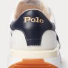 White / Navy Men’s Ralph Lauren Train 89 Suede & Oxford Sneakers White / Navy Men’s Ralph Lauren Train 89 Suede & Oxford Sneakers