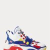 White / Royal Men’s Ralph Lauren PS100 High-Top Sneakers White / Royal Men’s Ralph Lauren PS100 High-Top Sneakers