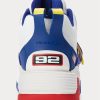 White / Royal Men’s Ralph Lauren PS100 High-Top Sneakers White / Royal Men’s Ralph Lauren PS100 High-Top Sneakers