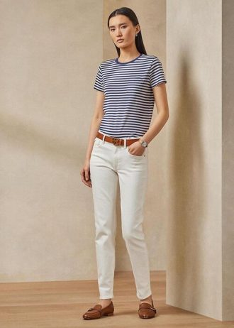 White Women’s Ralph Lauren 400 Matchstick Jeans White Women’s Ralph Lauren 400 Matchstick Jeans