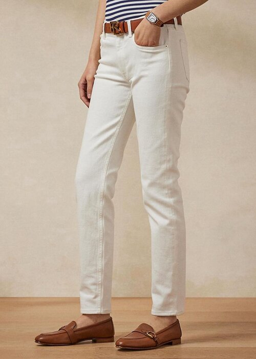 White Women’s Ralph Lauren 400 Matchstick Jeans White Women’s Ralph Lauren 400 Matchstick Jeans