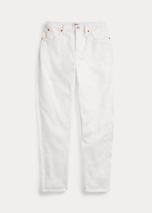 White Women’s Ralph Lauren Carrot Jeans White Women’s Ralph Lauren Carrot Jeans