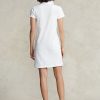 White Women’s Ralph Lauren Cotton Mesh Dress White Women’s Ralph Lauren Cotton Mesh Dress