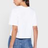 White Women’s Ralph Lauren Crew Neck Graphic T Shirts White Women’s Ralph Lauren Crew Neck Graphic T Shirts