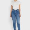 White Women’s Ralph Lauren Crew Neck Graphic T Shirts White Women’s Ralph Lauren Crew Neck Graphic T Shirts