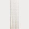 White Women’s Ralph Lauren Fontanna Embellished Maxi Skirts White Women’s Ralph Lauren Fontanna Embellished Maxi Skirts