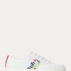 White Women’s Ralph Lauren Janson III Nappa Leather Sneakers White Women’s Ralph Lauren Janson III Nappa Leather Sneakers