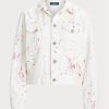 White Women’s Ralph Lauren Pink PonyPink Pony Denim Trucker Jackets White Women’s Ralph Lauren Pink PonyPink Pony Denim Trucker Jackets