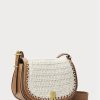 White Women’s Ralph Lauren Polo Id Crochet Handbag White Women’s Ralph Lauren Polo Id Crochet Handbag