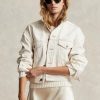 White Women’s Ralph Lauren The New Denim Project Trucker Jackets White Women’s Ralph Lauren The New Denim Project Trucker Jackets
