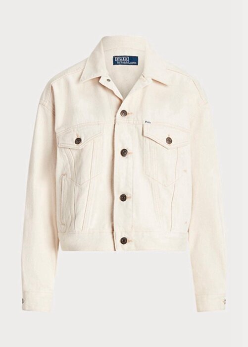 White Women’s Ralph Lauren The New Denim Project Trucker Jackets White Women’s Ralph Lauren The New Denim Project Trucker Jackets