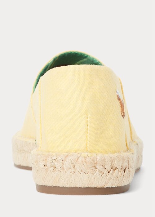 Yellow Men’s Ralph Lauren Cevio Washed Canvas Espadrille Yellow Men’s Ralph Lauren Cevio Washed Canvas Espadrille